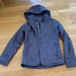 Burton DRYRIDE™ Snowboard Jacket (Gray/Purple) Women's XS